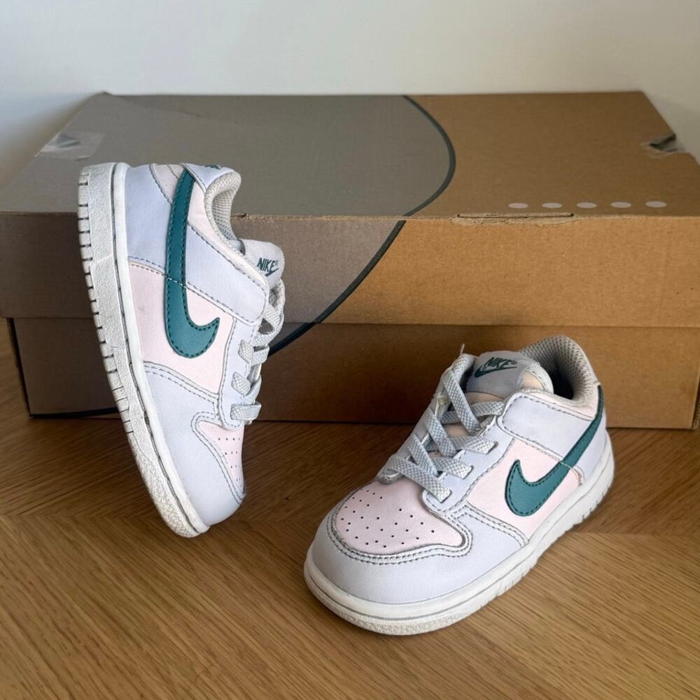 Nike Dunk Low SE ‘Mineral Teal’ Toddler Sneakers - SZ 7 C